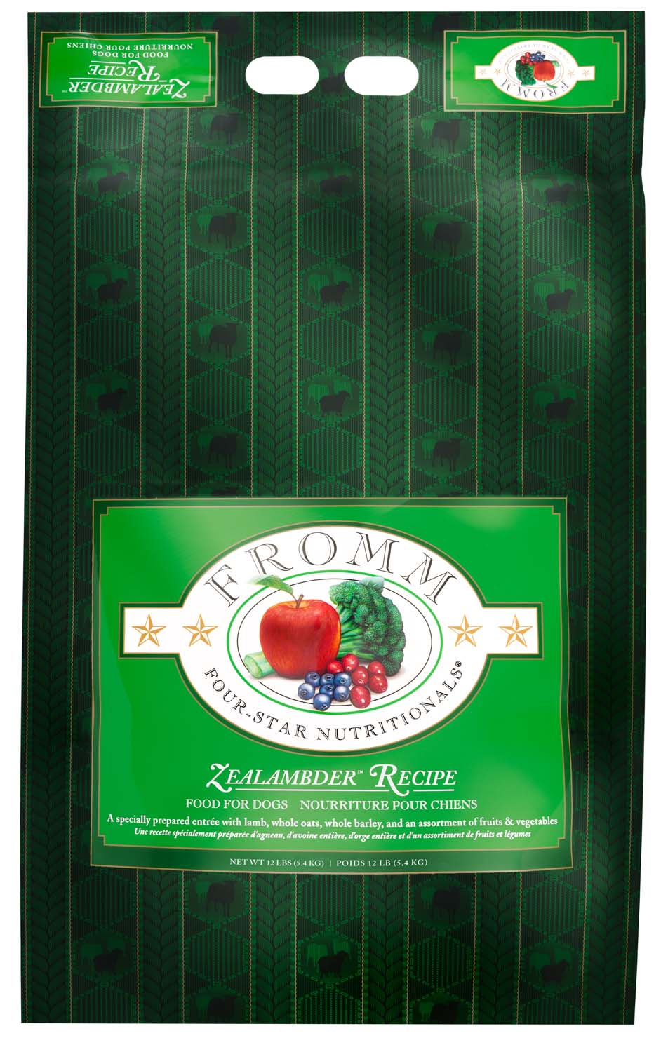 Fromm Four Star Nutritionals Zealambder Recipe Dry Dog Food - 5.4kg - The Pet Source