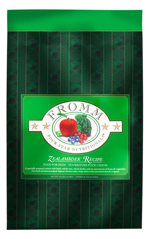 Fromm Four Star Nutritionals Zealambder Recipe Dry Dog Food - 11.8kg - The Pet Source