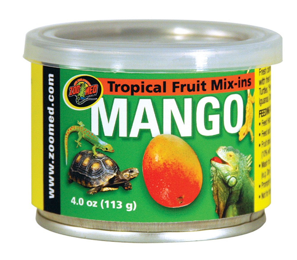 Zoo Med Tropical Fruit Mix-ins Mango - 3.4 oz - The Pet Source