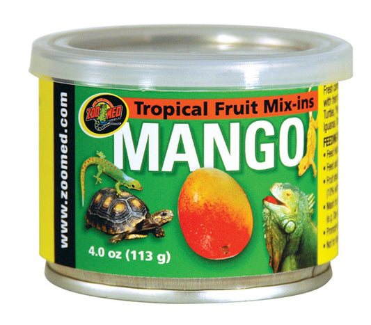 Zoo Med Tropical Fruit Mix-ins Mango - 3.4 oz - The Pet Source