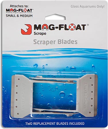 Mag-Float Scrape Scraper Blades Small & Medium - 2 pack - The Pet Source