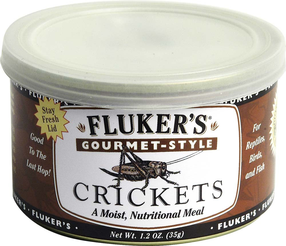 Fluker's Gourmet-Style Canned Crickets - 1.2 oz - The Pet Source