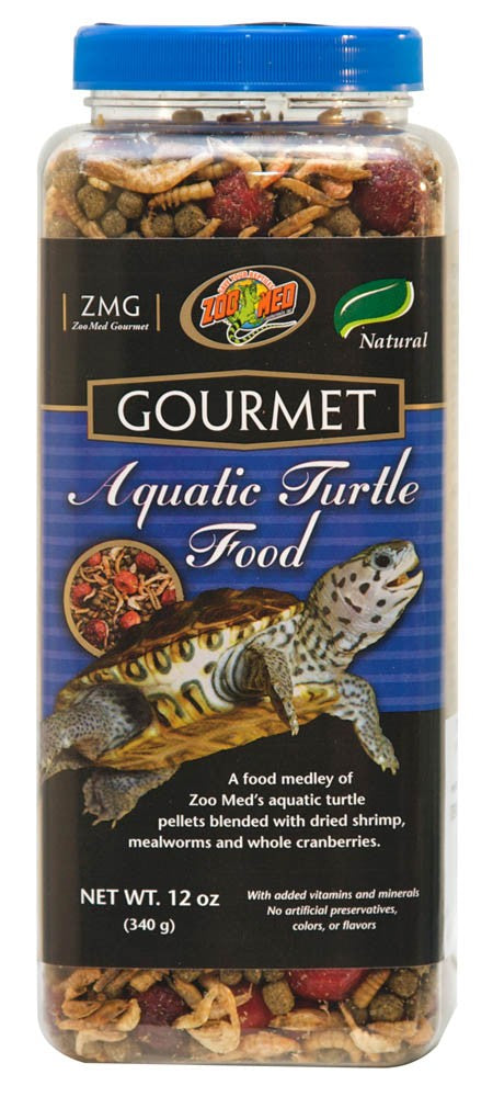 Zoo Med Gourmet Aquatic Turtle Food - 12 oz - The Pet Source