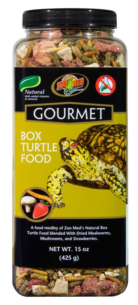 Zoo Med Gourmet Box Turtle Food - 15 oz - The Pet Source