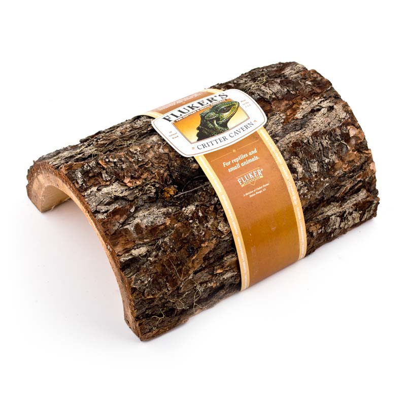 Fluker's Critter Cavern Half-Log - X-Large