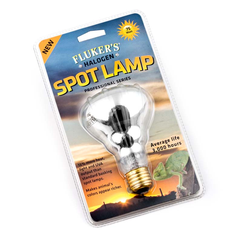 Fluker's Halogen Spot Lamp - 75 W