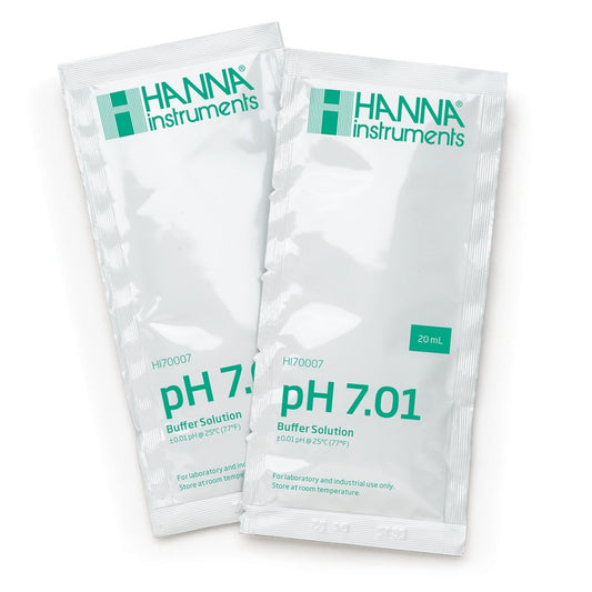Hanna pH 7.01 Calibration Buffer Sachet (20 mL) - HI70007 - The Pet Source