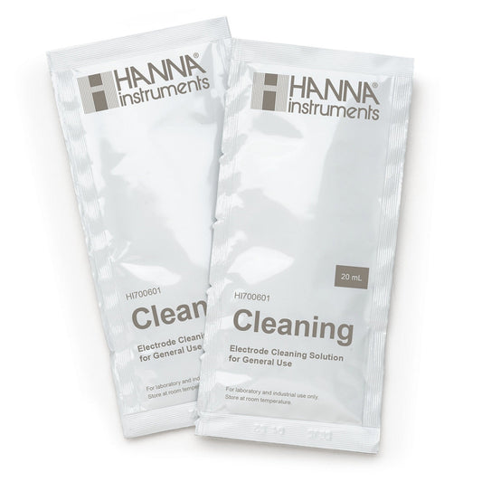 Hanna General Purpose Cleaning Solution Sachet (20 mL) - HI700601P - The Pet Source