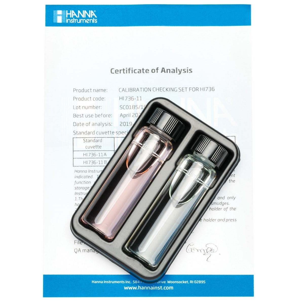 Hanna Marine Phosphorus Ultra Low Range Checker® HC Calibration Check Set HI736-11 - The Pet Source