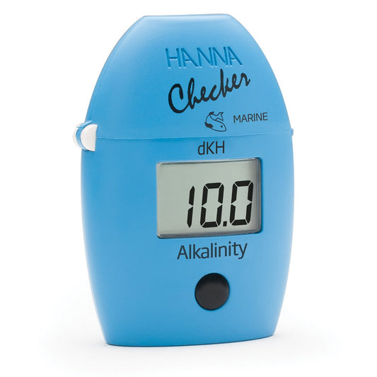Hanna Checker Saltwater Aquarium Alkalinity Colorimeter (dKH) HI772 - The Pet Source
