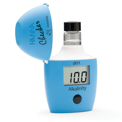 Hanna Checker Saltwater Aquarium Alkalinity Colorimeter (dKH) HI772 - The Pet Source
