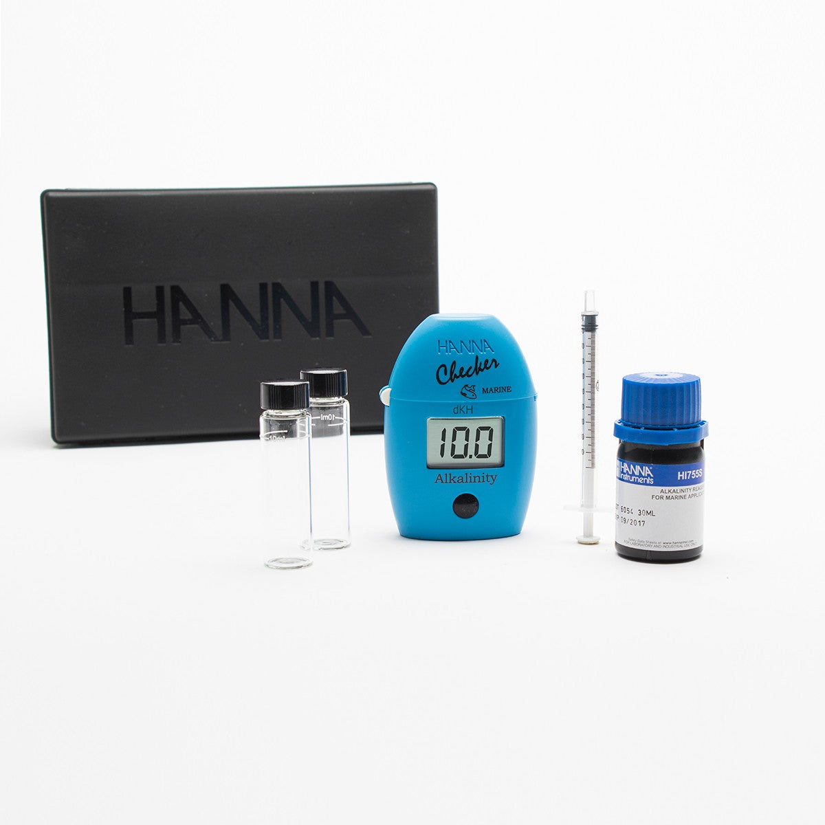 Hanna Checker Saltwater Aquarium Alkalinity Colorimeter (dKH) HI772 - The Pet Source