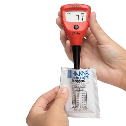 Hanna Checker pH Tester with 0.1 pH Resolution HI98103 - The Pet Source