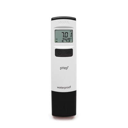 Hanna pHep®+ Waterproof Pocket pH Tester with 0.01 pH Resolution HI98108 - The Pet Source