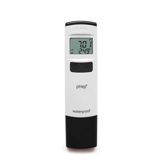 Hanna pHep®+ Waterproof Pocket pH Tester with 0.01 pH Resolution HI98108 - The Pet Source