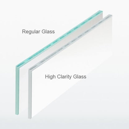 Aquatop High Clarity Aquarium Tall 12.7 Gallons - The Pet Source
