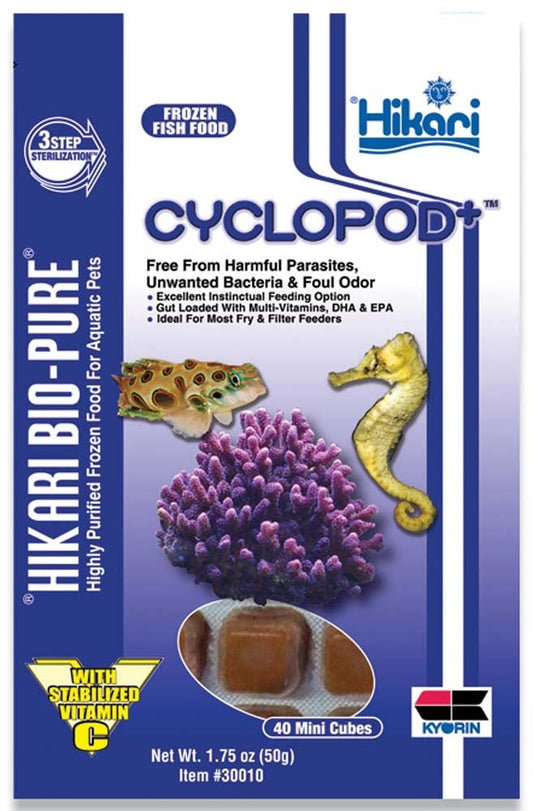 Hikari Bio-Pure Frozen Cyclopod Cube Pack - 1.75oz - The Pet Source
