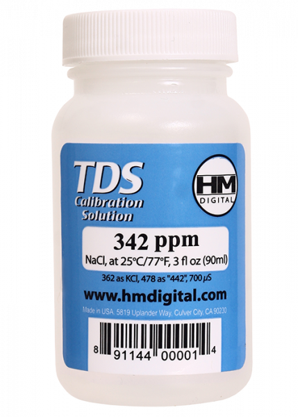 HM Digital TDS and EC Calibration Solutions C-342 - The Pet Source