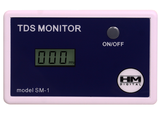 HM Digital SM-1 In-Line Single TDS Monitor - The Pet Source