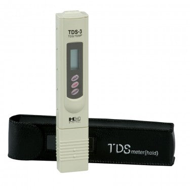 HM Digital Handheld TDS Meter with Carrying Case TDS-3 - The Pet Source