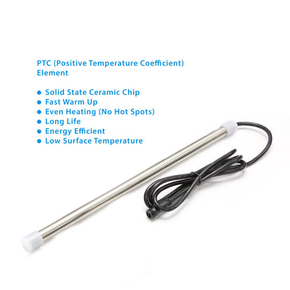 Innovative Marine Helio 400 Watt PTC Smart Heater - [2 x 200W] [50-100 gallons] - The Pet Source