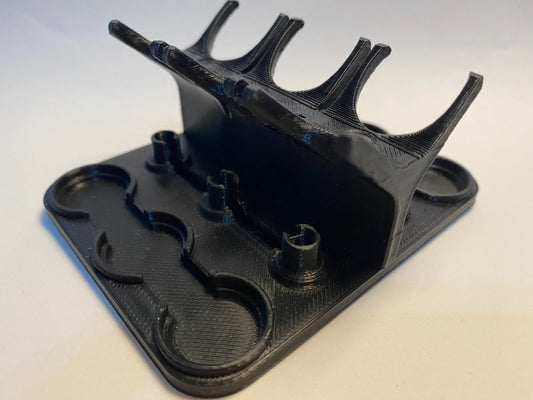 3D Printed Drying Rack for Hanna Checkers - Holds 6 Cuvettes and caps - The Pet Source