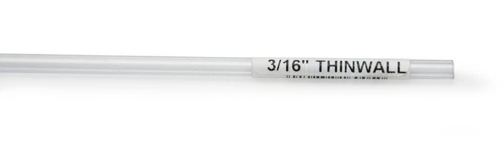 Lee's Thinwall Rigid Acrylic Tubing 3-16in x 36in - The Pet Source
