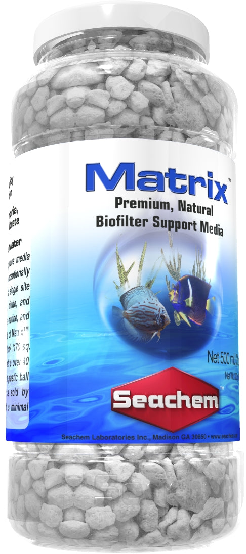 Seachem Matrix Bio-Media - 500 ml - The Pet Source