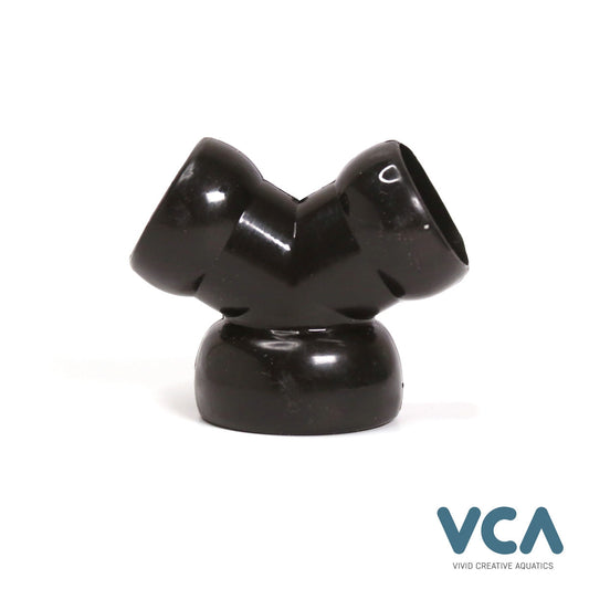 Vivid Creative Aquatics Jumbo Y Reducer – 1in modular hose to 3-4in Loc-Line adapter - The Pet Source