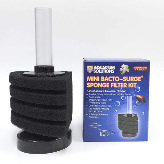 Hikari Mini Bacto-Surge Sponge Filter - 10 gal - The Pet Source