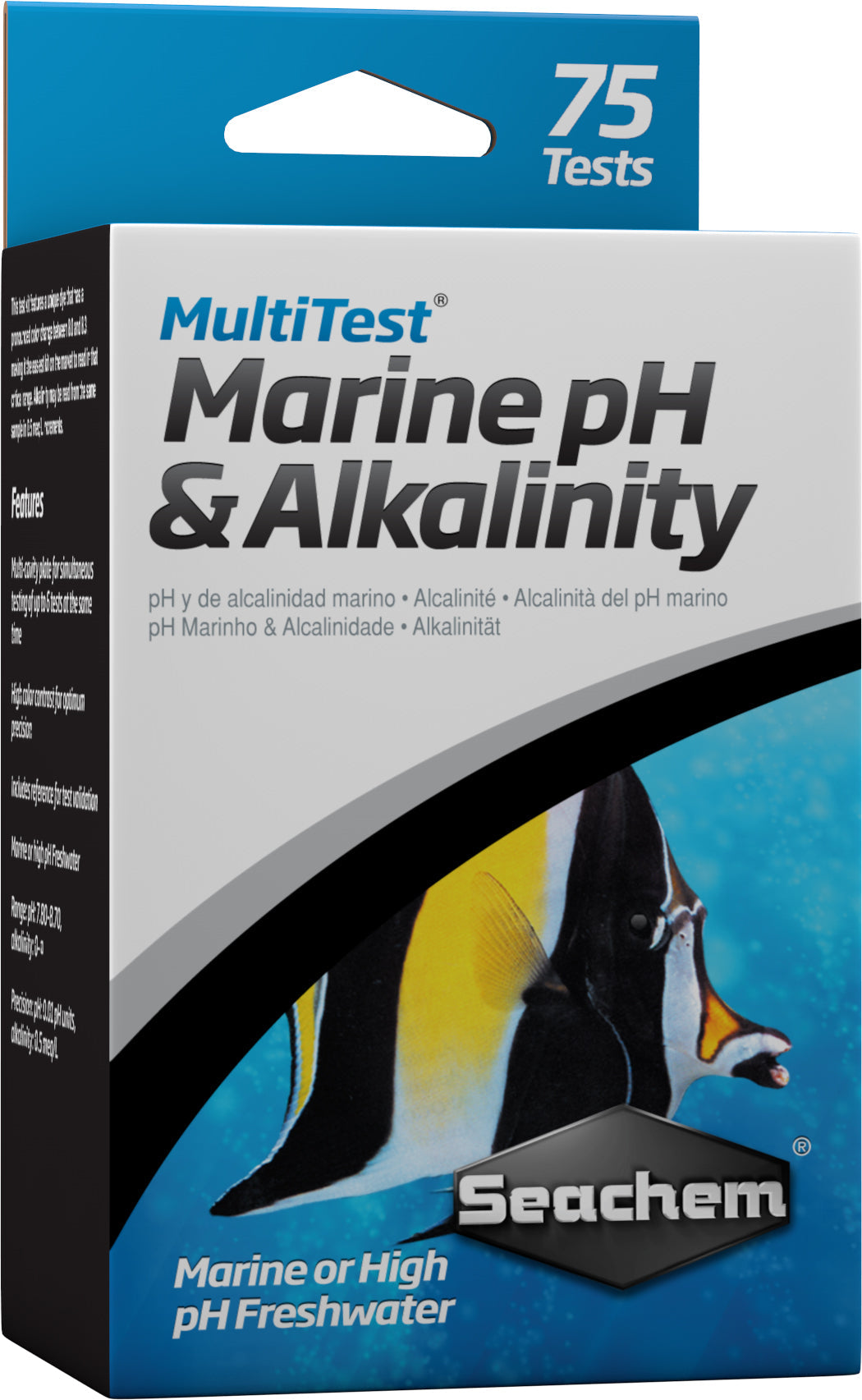 Seachem MultiTest - Marine pH & Alkalinity Test Kit - The Pet Source