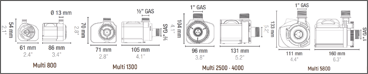 Sicce Multi Pump 1300 - 320gph - The Pet Source