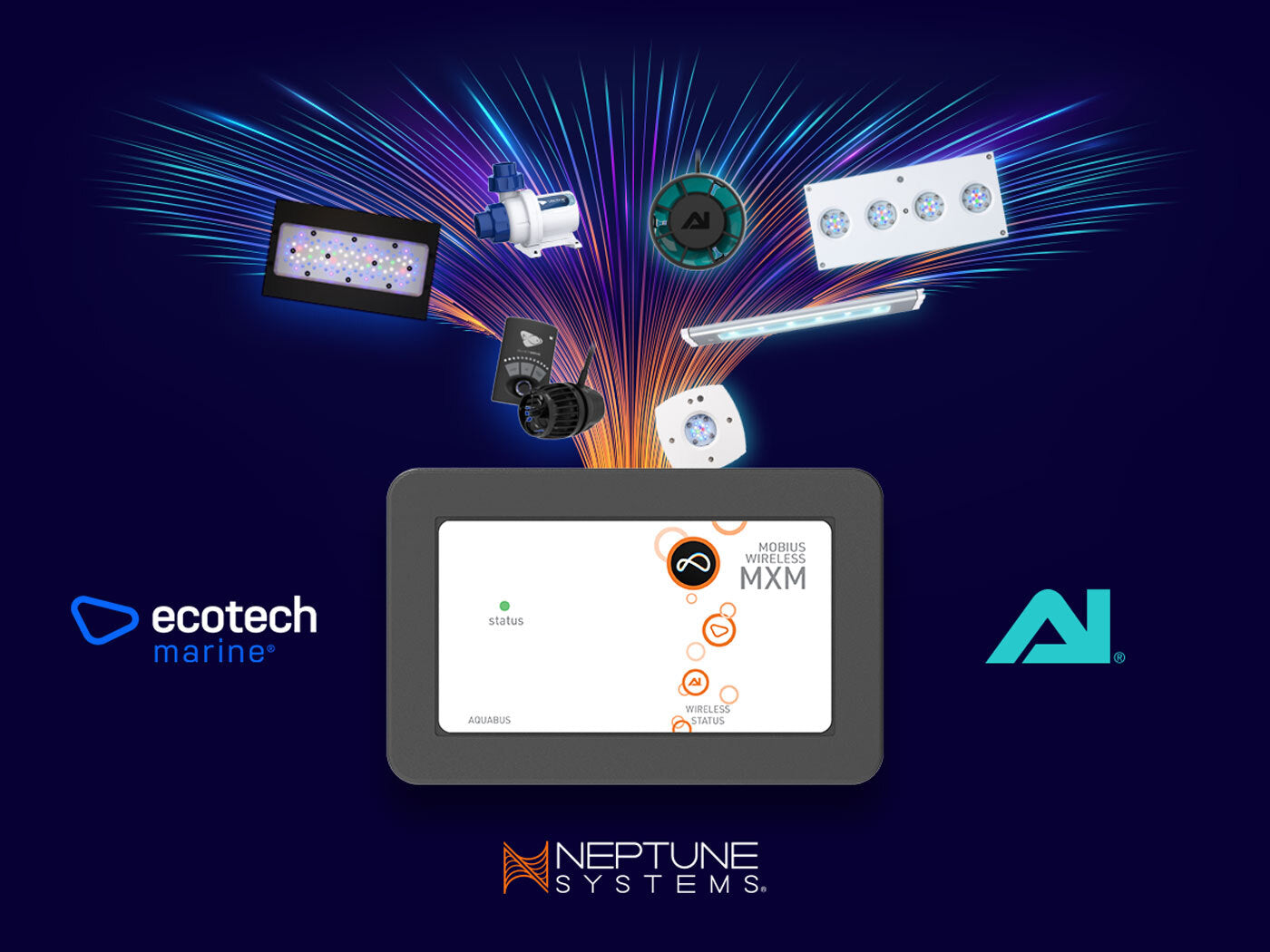 Neptune Systems MXM Mobius Wireless Control Module - The Pet Source