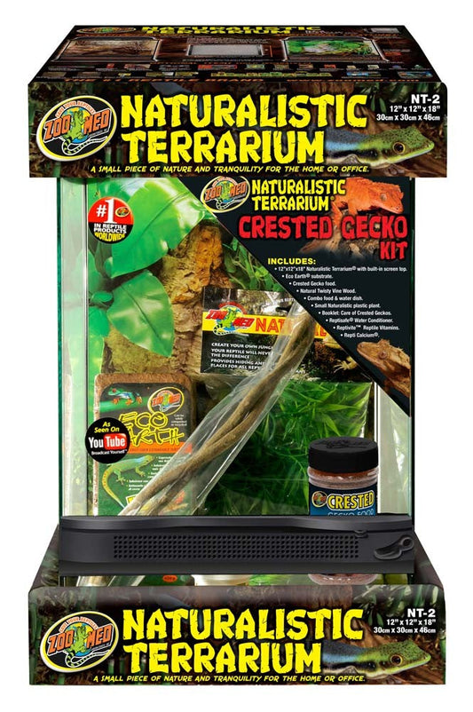Zoo Med Naturalistic Terrarium Crested Gecko Kit - The Pet Source