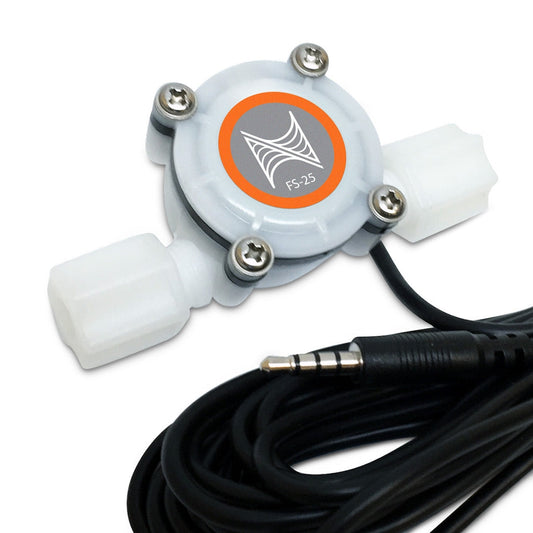 Neptune Systems Apex Flow Sensor - 1/4″ with push-fit connectors  (FS-25) - The Pet Source