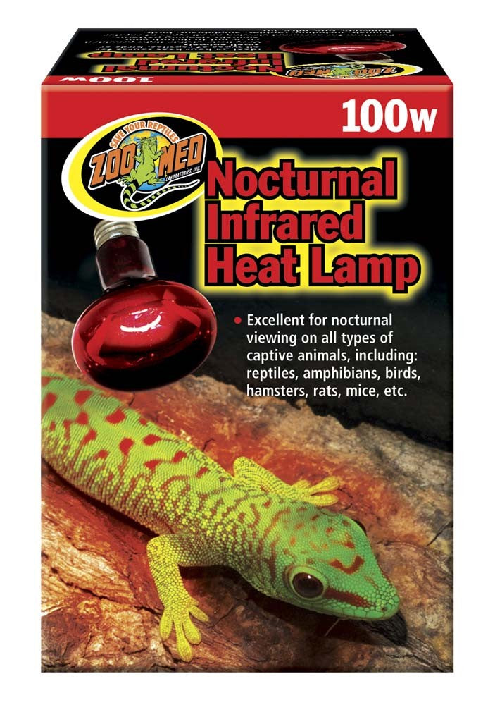 Zoo Med Nocturnal Infrared Heat Lamp - 100 W - The Pet Source