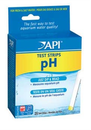 API pH Aquarium Test Strips - 25 pk - The Pet Source