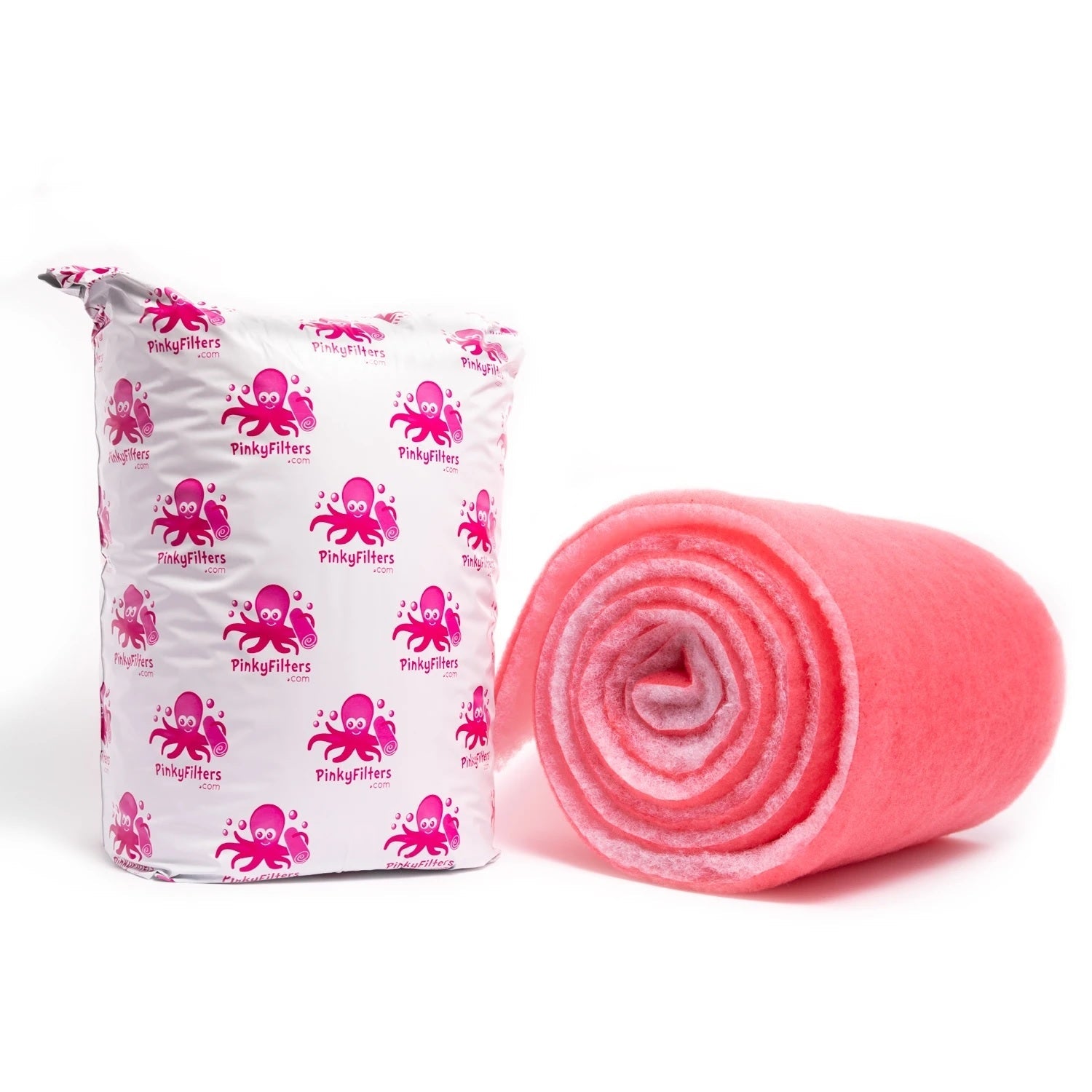 Pinky Filters Dual Sided Aquarium Floss - 1 ft x 10 ft - The Pet Source