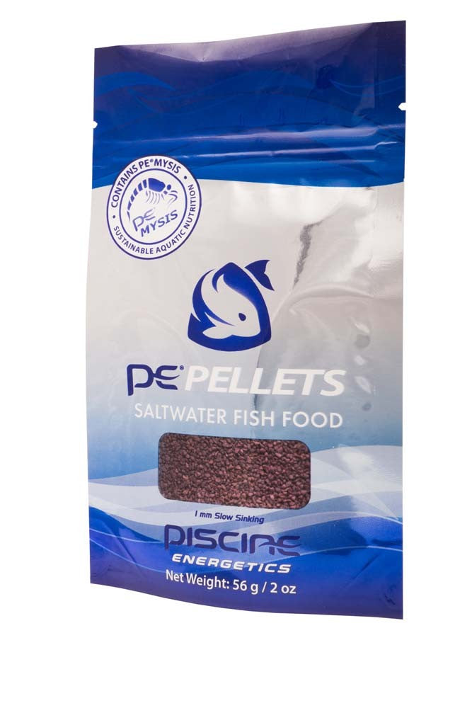 Piscine Energetics Mysis Pellets for Saltwater Fish 1mm - 2oz - The Pet Source