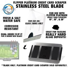 Flipper Platinum Aquarium Scraper for Glass and Acrylic Tanks - The Pet Source
