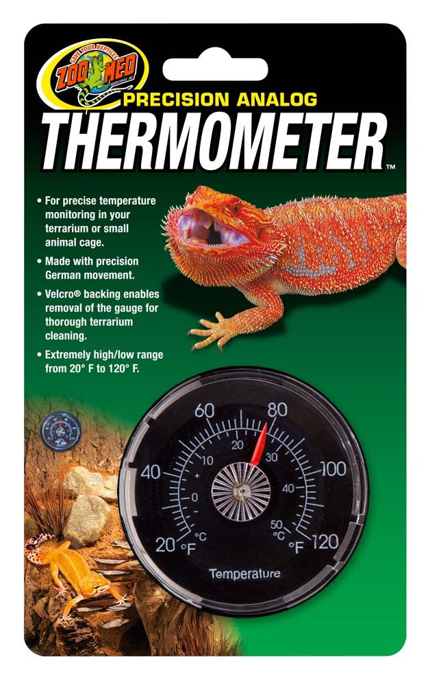 Zoo Med Precision Analog Thermometer - The Pet Source
