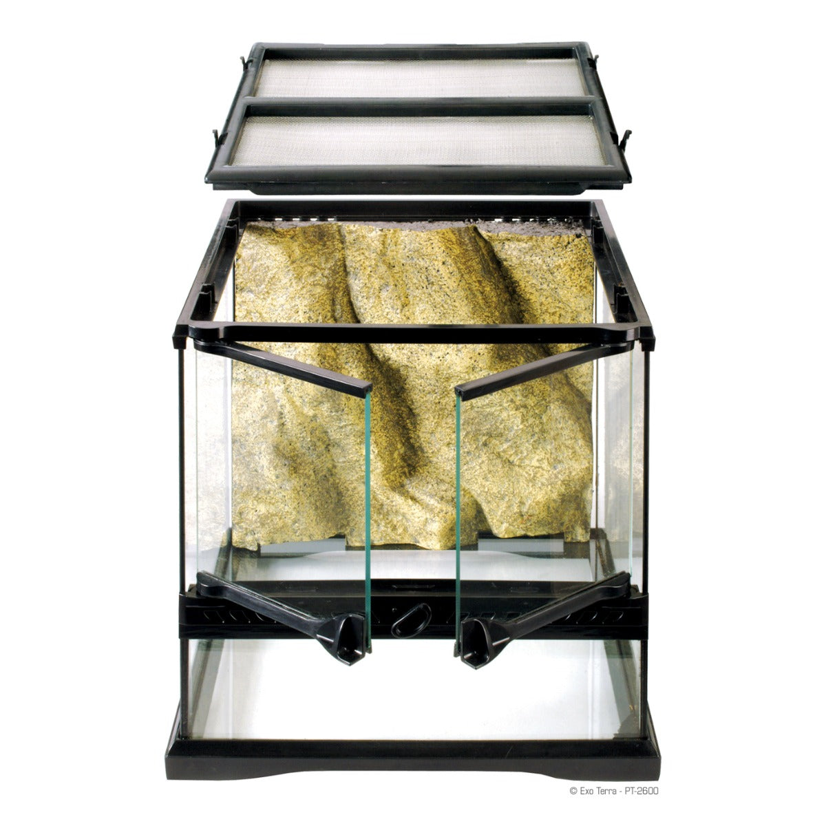 Exo Terra Mini Wide Terrarium - 30 x 30 x 30cm, 12in x 12in x 12in - The Pet Source