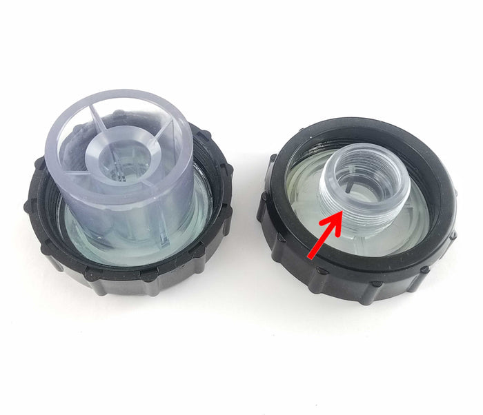 Lifegard UV Cap Clear PVC Plastic for all 3" or 5" Diameter Pro Max UV Sterilizers - The Pet Source