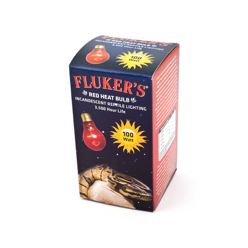 Fluker's Red Heat Bulb - 100 W - The Pet Source