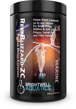 Brightwell Aquatics ReefBlizzard-ZC Freeze Dried Copepods - 25g - The Pet Source