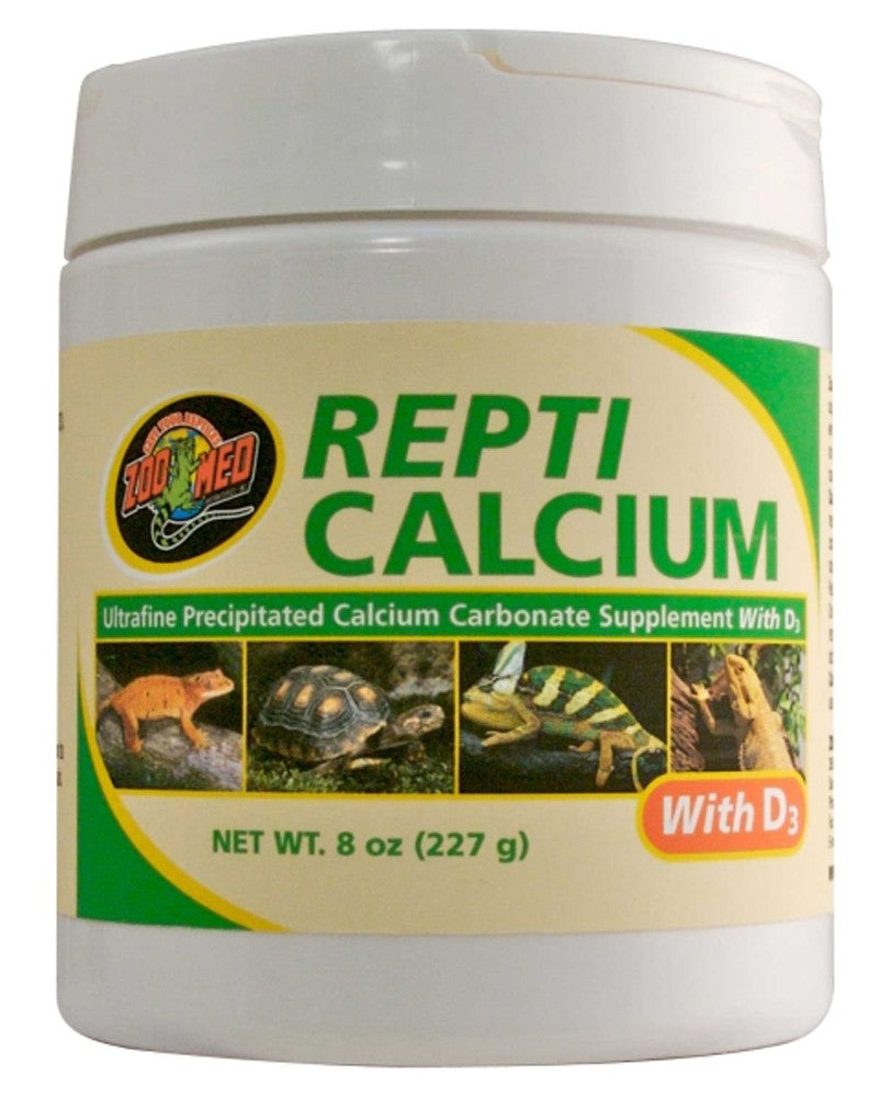 Zoo Med Repti Calcium with D3 - 8 oz - The Pet Source