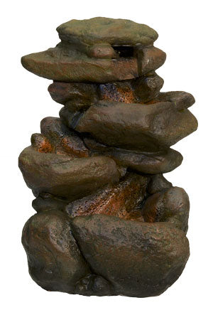 Zoo Med Repti Rapids LED Waterfall - Small Rock - The Pet Source