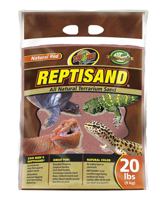 Zoo Med ReptiSand Natural Red - 20 lb - The Pet Source