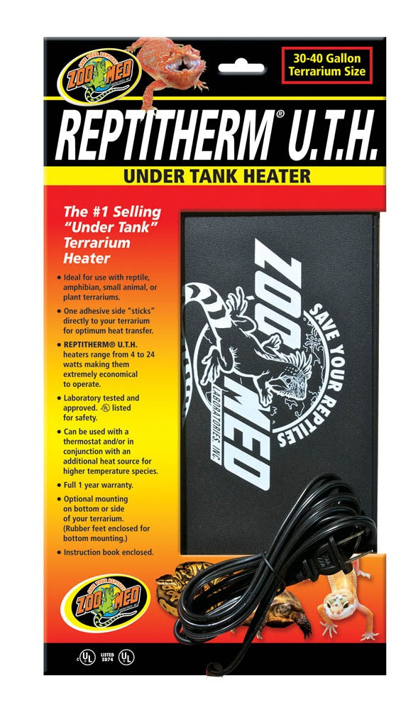 Zoo Med ReptiTherm Under Tank Heater - Medium 30-40 gal