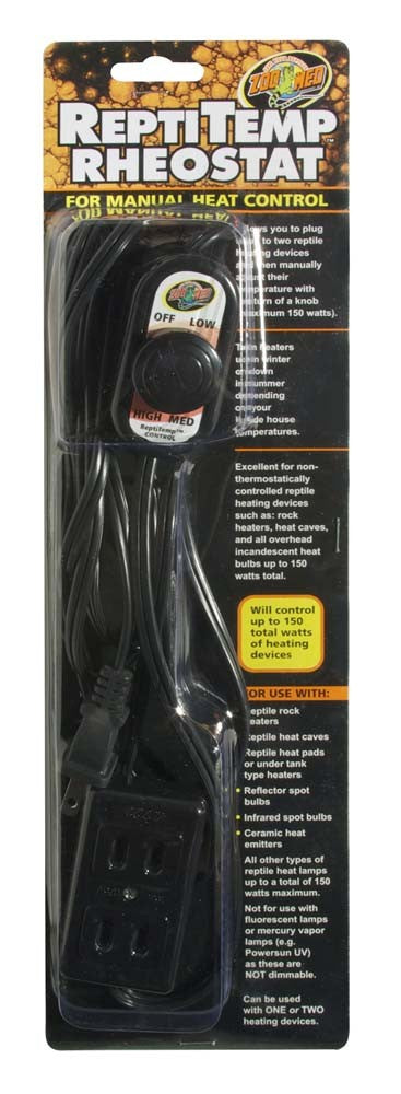 Zoo Med ReptiTemp Rheostat - The Pet Source
